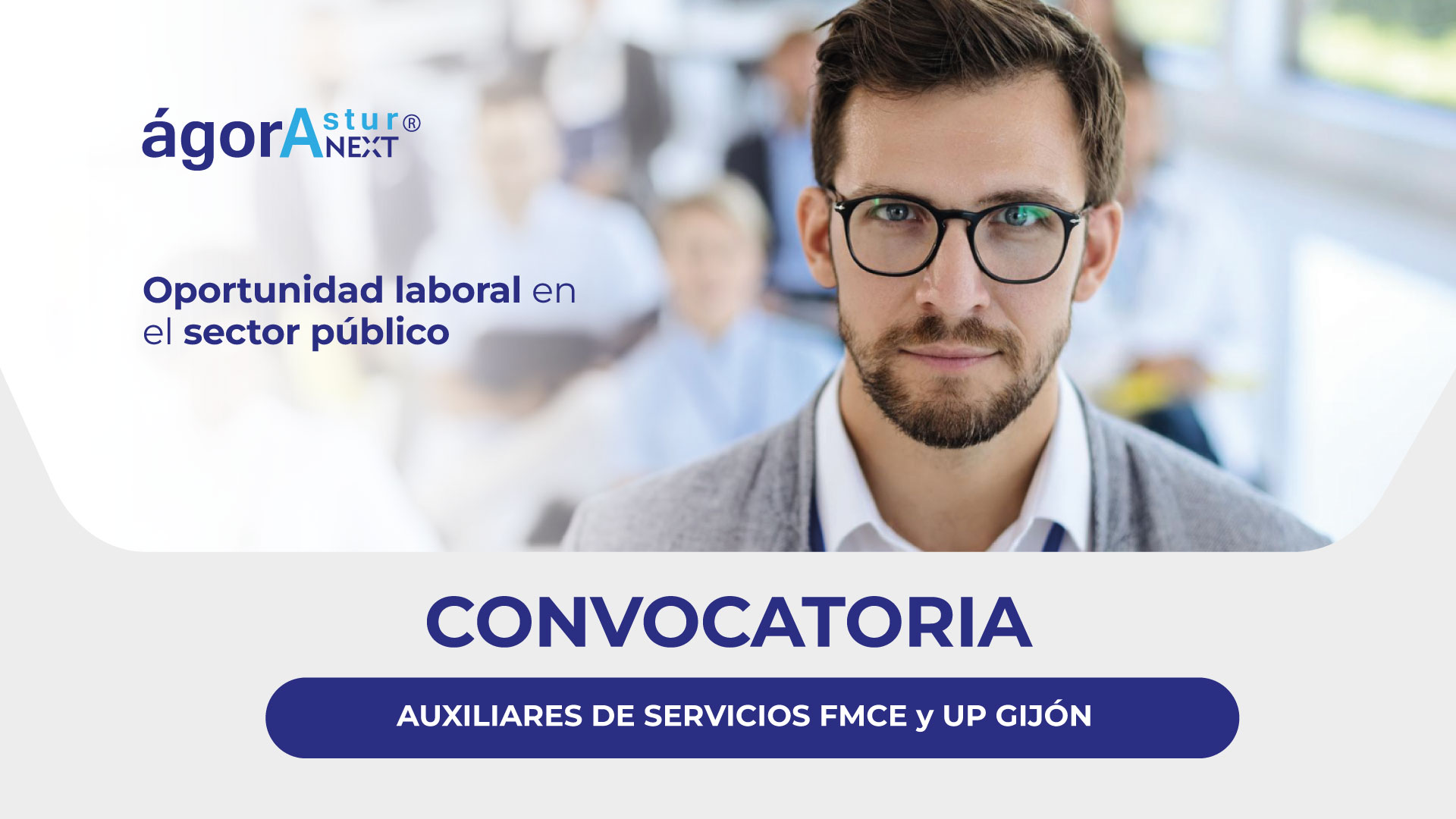 Convocatoria abierta: Auxiliares de servicios FMCE y UP