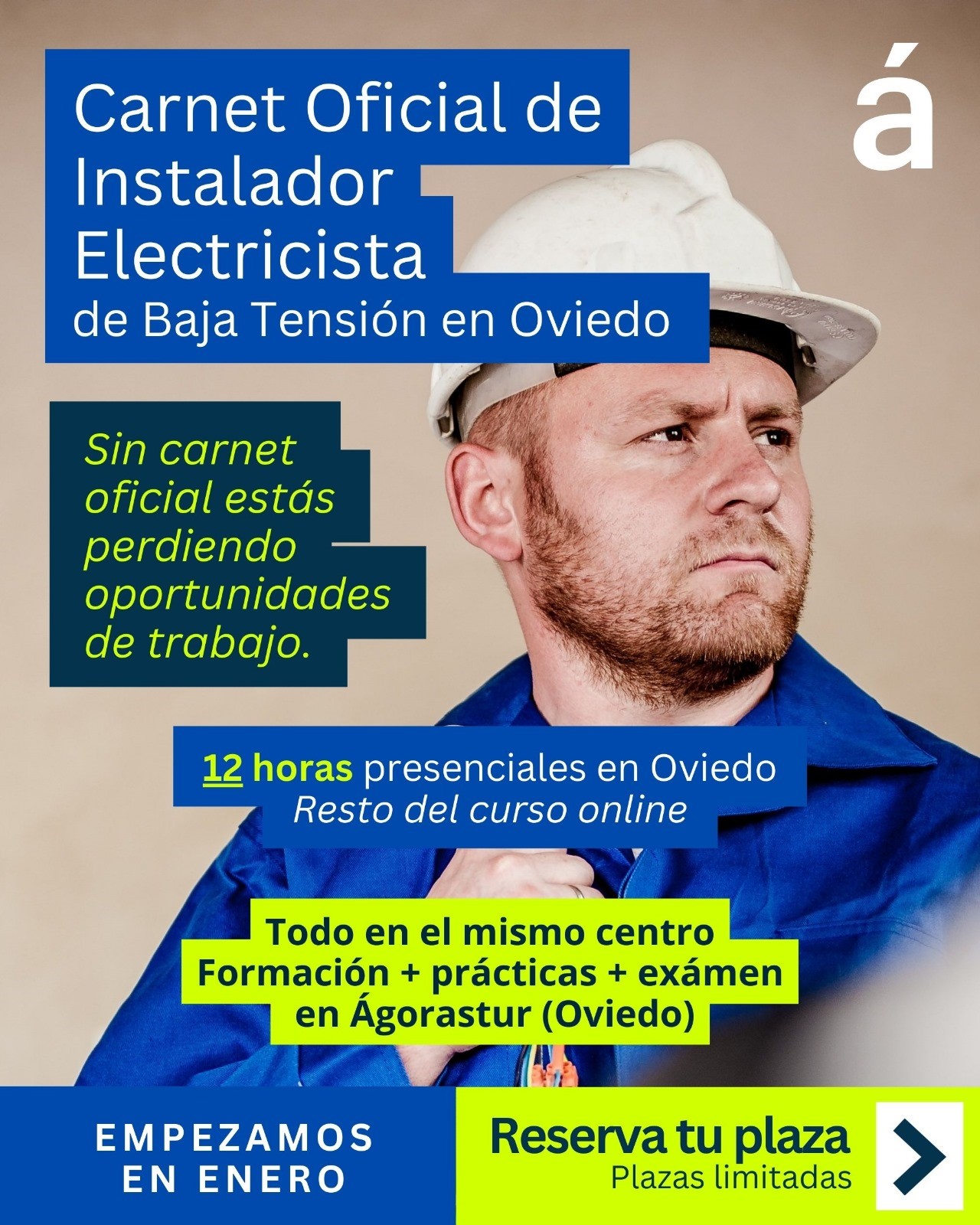 Curso de Instalador Electricista de Baja Tensión