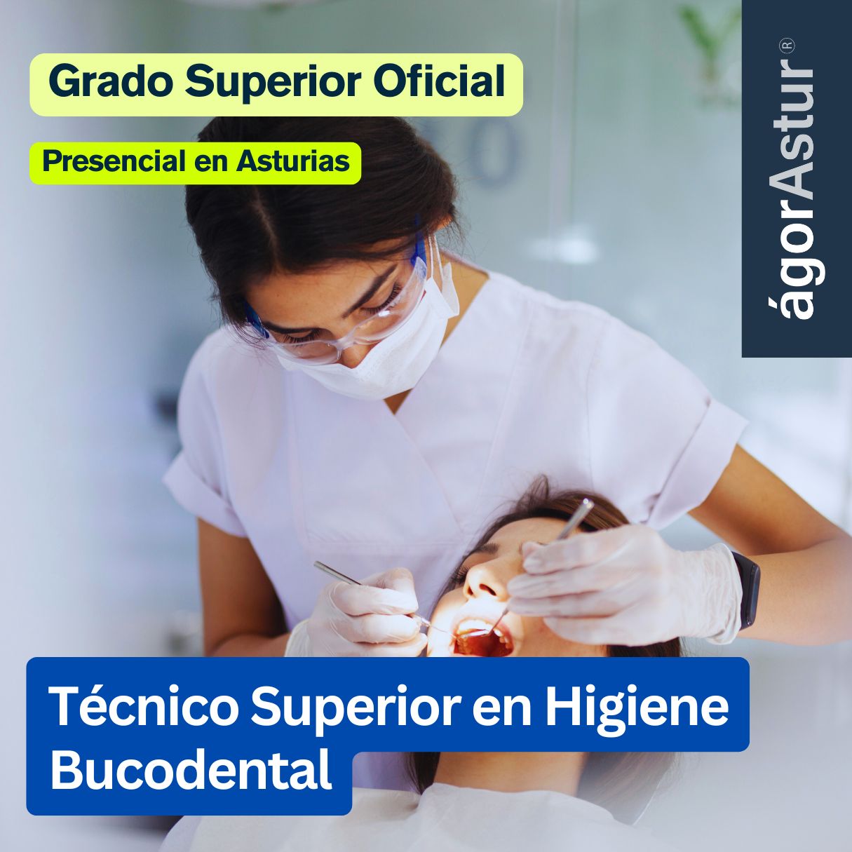 Técnico Superior en Higiene Bucodental (Premium Presencial)