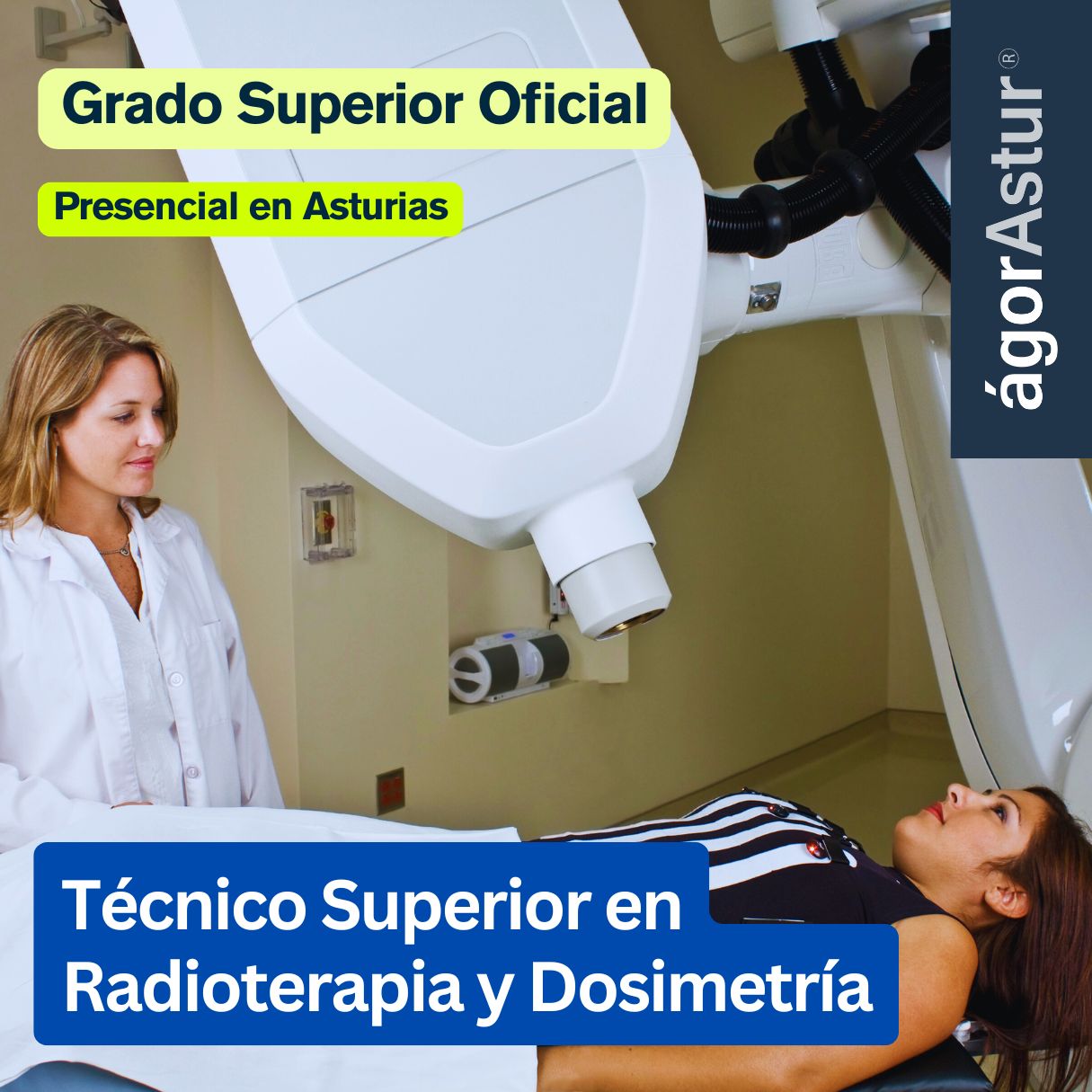 Técnico Superior en Radioterapia y Dosimetría (Premium Presencial)